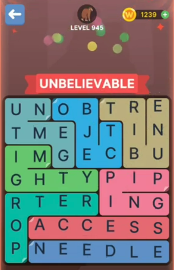 FillWords Level 945