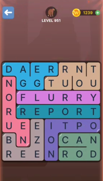 FillWords Level 951