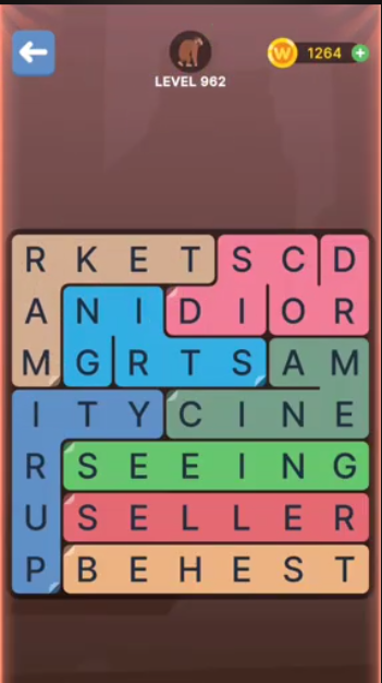 FillWords Level 962