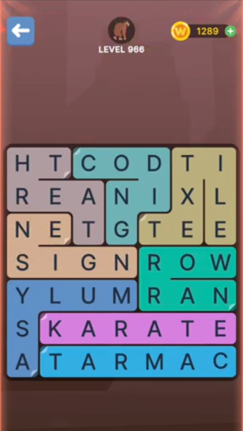 FillWords Level 966