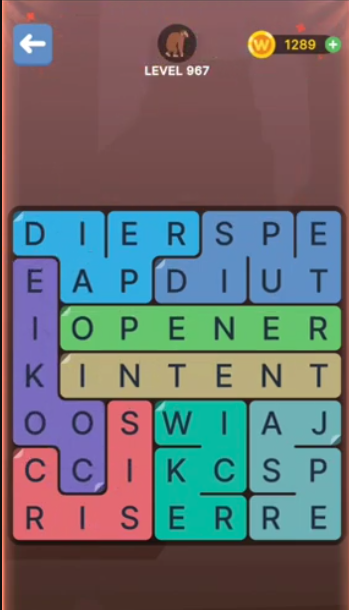 FillWords Level 967