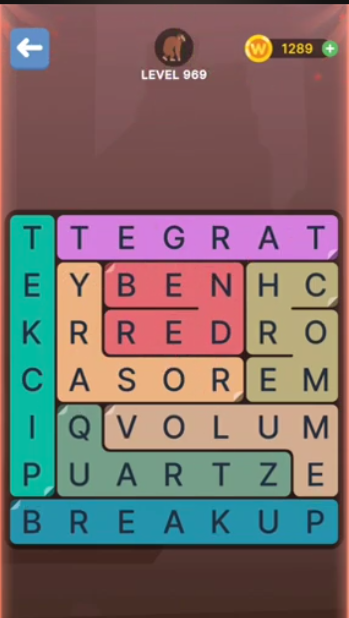 FillWords Level 969