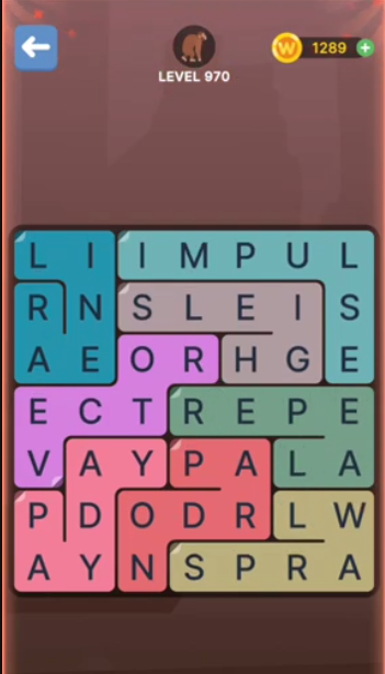 FillWords Level 970