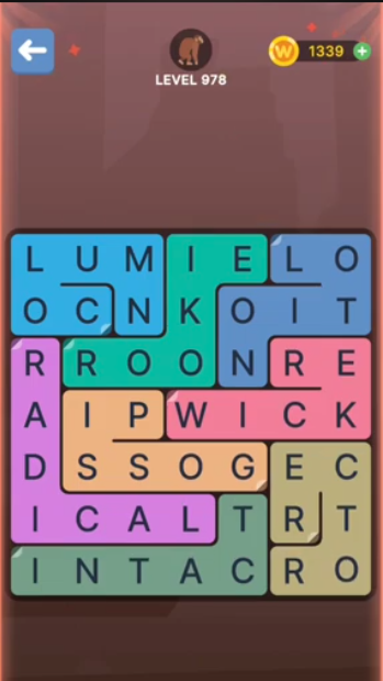 FillWords Level 978
