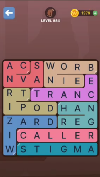 FillWords Level 984