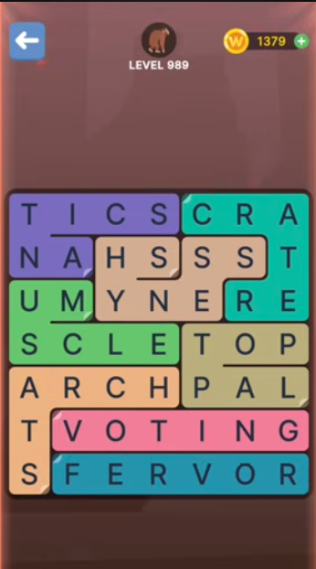 FillWords Level 989