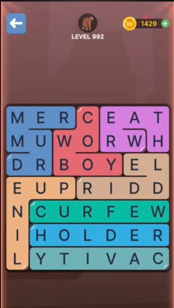 FillWords Level 992
