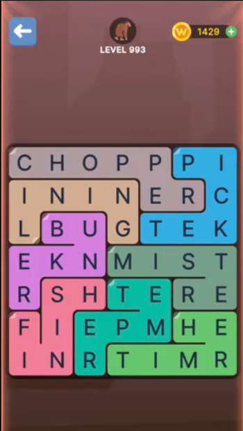 FillWords Level 993