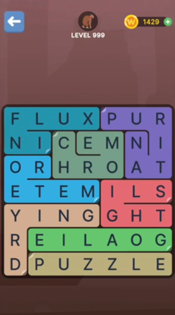 FillWords Level 999