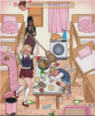 Puzzle Time Brainy Challenge Dorm Inspection