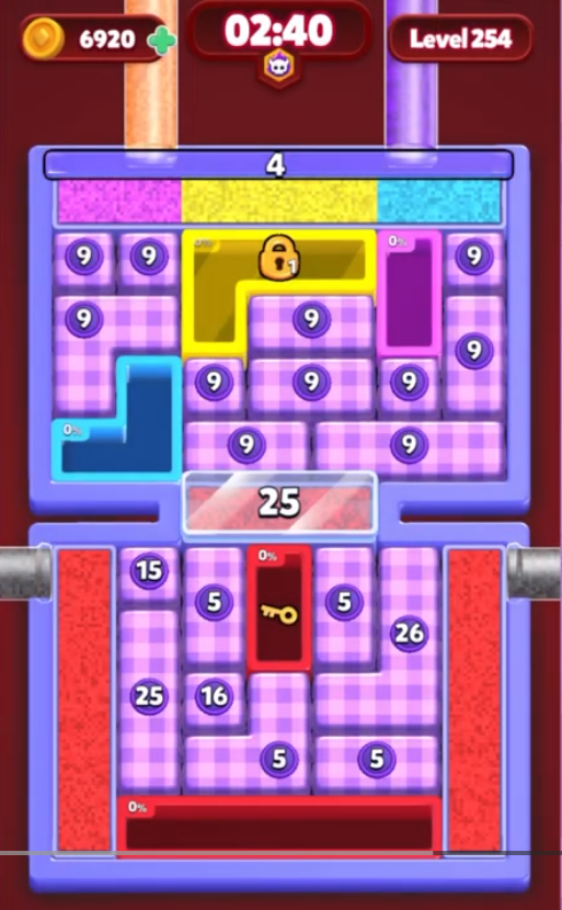 Sand Block Level 254