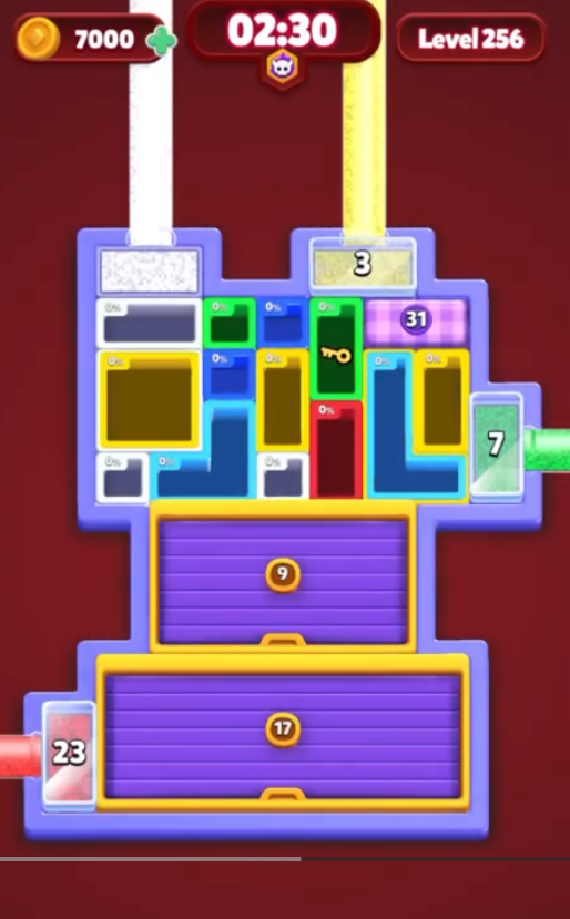 Sand Block Level 256
