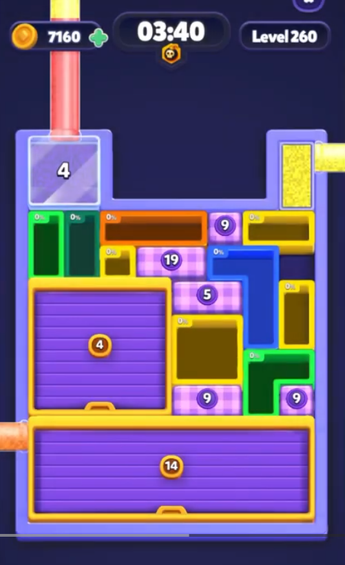 Sand Block Level 260