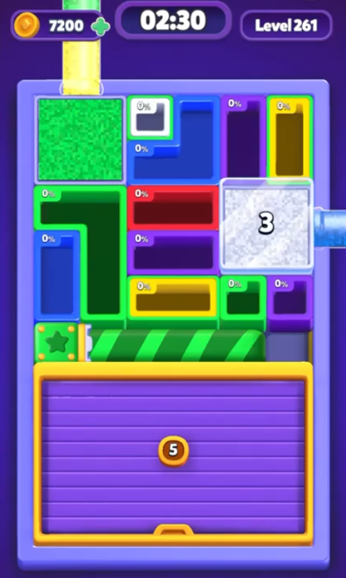 Sand Block Level 261