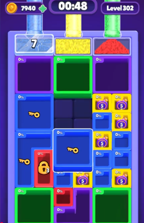 Sand Block Level 302