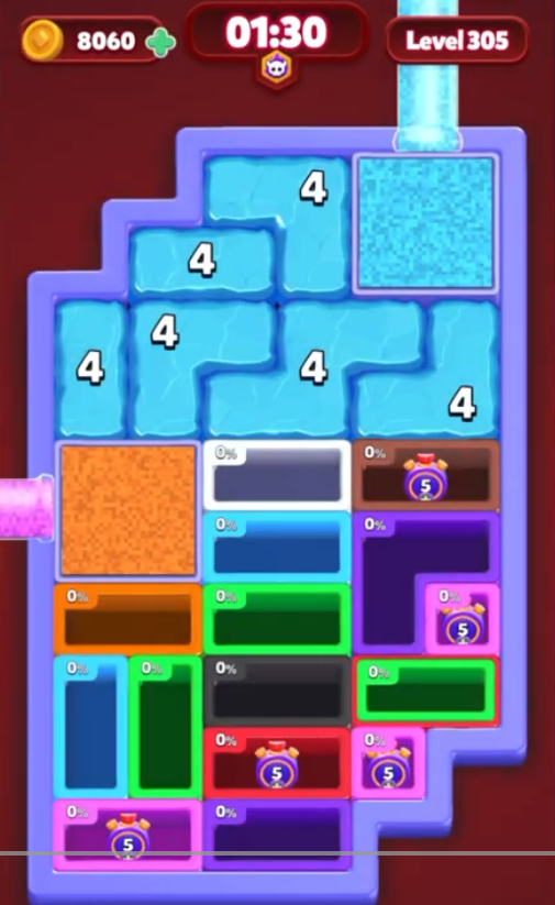 Sand Block Level 305