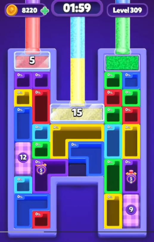 Sand Block Level 309