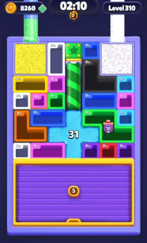 Sand Block Level 310