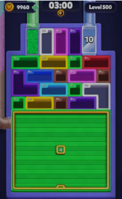 Sand Block Level 500