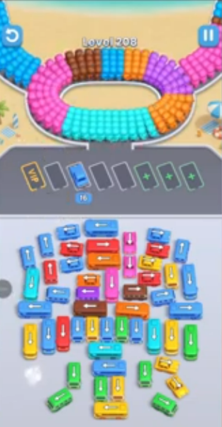 Bus Fever Party Level 208
