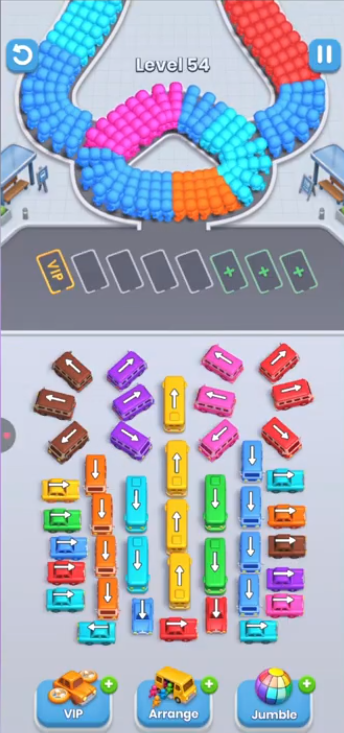 Bus Fever Party Level 54