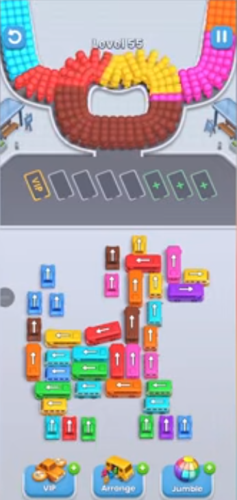 Bus Fever Party Level 55