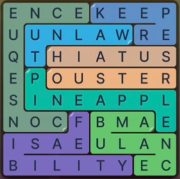 FillWords Level 1311