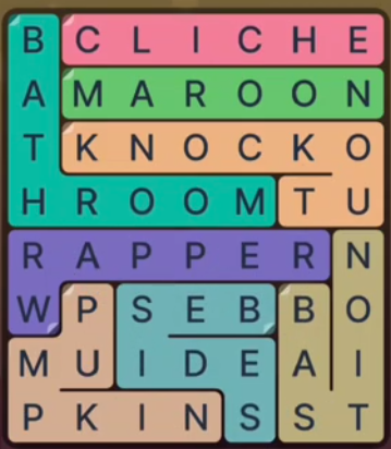 FillWords Level 1312