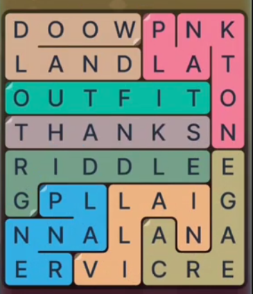 FillWords Level 1318