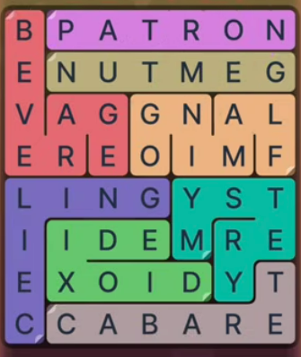 FillWords Level 1351