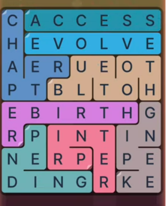 FillWords Level 1355
