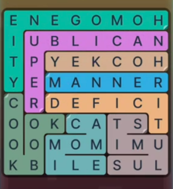 FillWords Level 1389