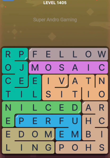 FillWords Level 1405