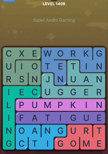 FillWords Level 1408