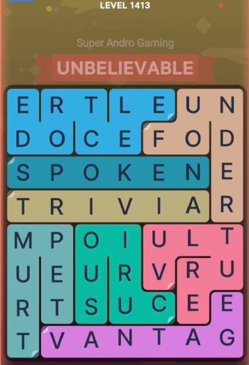 FillWords Level 1413