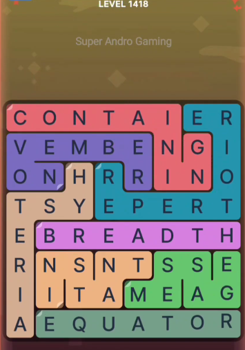 FillWords Level 1418
