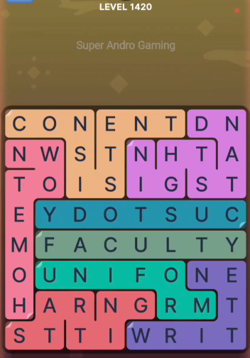 FillWords Level 1420