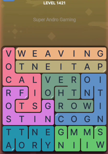 FillWords Level 1421