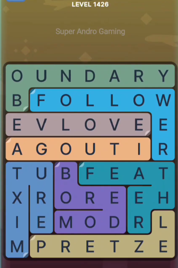FillWords Level 1426