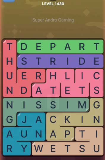 FillWords Level 1430