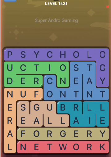 FillWords Level 1431