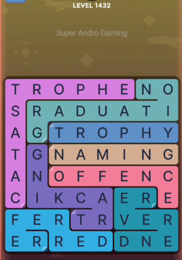 FillWords Level 1432