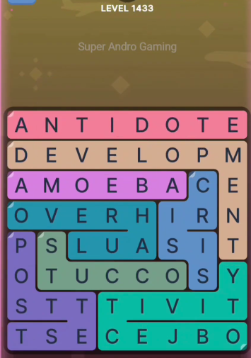 FillWords Level 1433