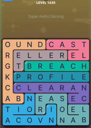 FillWords Level 1435
