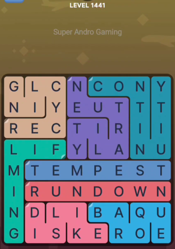 FillWords Level 1441