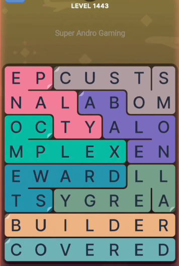 FillWords Level 1443