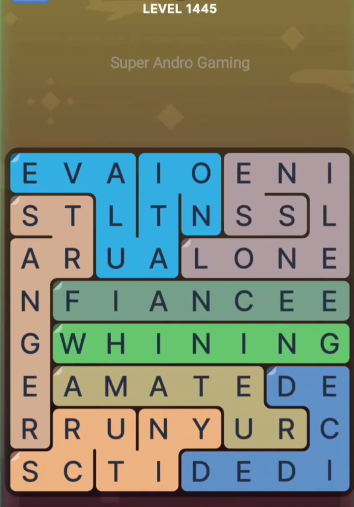 FillWords Level 1445