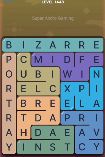FillWords Level 1448