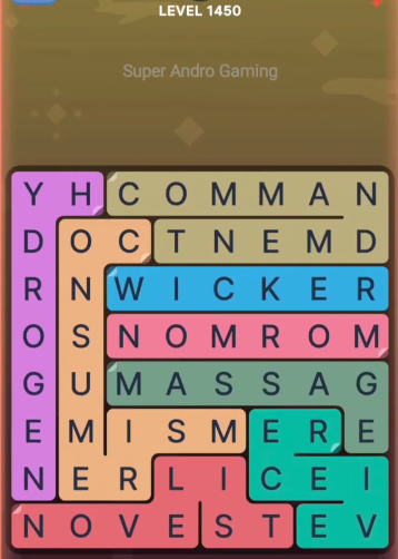 FillWords Level 1450