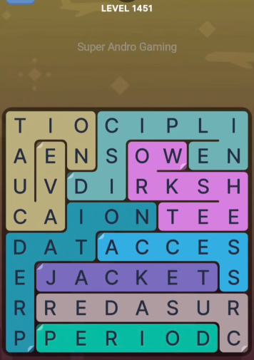 FillWords Level 1451